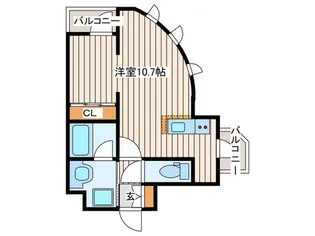 ドンクマサーパートIVビル【6階】の間取り