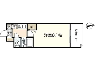 双葉ヒルズ堺町【5階】の間取り