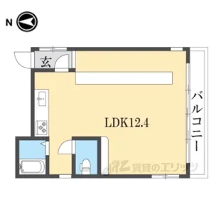 シャトード田中【3階】の間取り