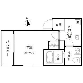 MELDIA田無町【3階】の間取り
