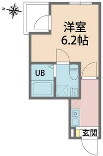 カインドネス八王子片倉B棟【3階】の間取り