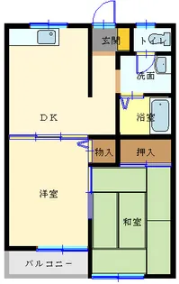 群馬県前橋市石倉町4【アパート】の間取り