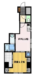 クオーレ賑町【7階】の間取り
