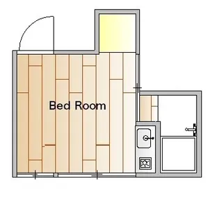 富士見荘【2階】の間取り