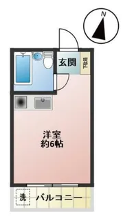 エステート田園【1階】の間取り