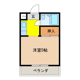 岐阜県岐阜市柳津町高桑西3【アパート】の間取り