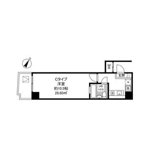 カーサ・デル・ソル【2階】の間取り