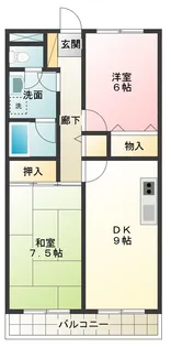 ルミエール・テルメ【2階】の間取り