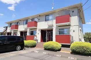 茨城県かすみがうら市下稲吉【アパート】の外観