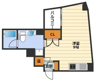 サウスサン【4階】の間取り