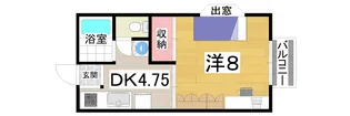 コーポ ローレル【2階】の間取り