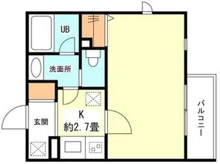 ツアーステージ北千束【2階】の間取り