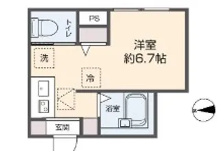東京都杉並区和泉2【アパート】の間取り