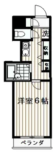 モイスペンテI【2階】の間取り