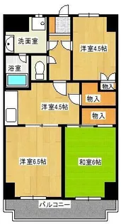 ロイヤルクレスト【3階】の間取り