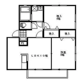 エミネンス【1階】の間取り