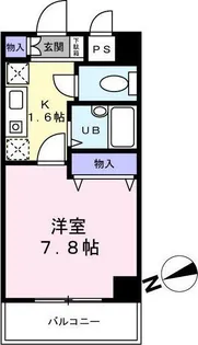 ベルデュール宮前平【5階】の間取り