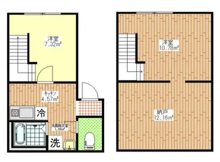 フェリチタ横川の間取り