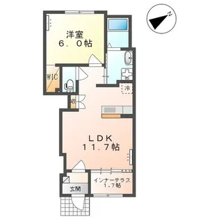 山形県東根市一本木3【アパート】の間取り