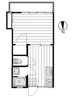 鍋谷ハイツ【2階】の間取り