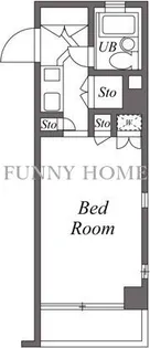 東京都杉並区浜田山2【マンション】の間取り