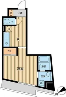 埼玉県川口市西川口1【マンション】の間取り