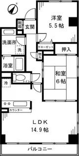 東京都文京区千石3【マンション】の間取り
