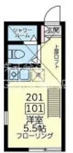 ユナイト藤棚バロンドールの杜【1階】の間取り