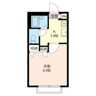 ドミールKei【2階】の間取り