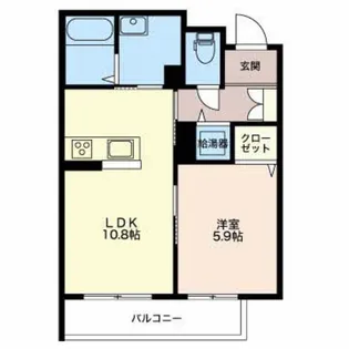 グレイス フェアリー【2階】の間取り