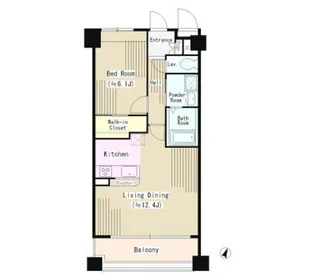 ベル メリッサ【3階】の間取り