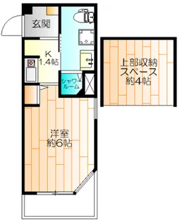 ベインテトレス天神台【3階】の間取り