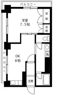 幸田ビル【3階】の間取り