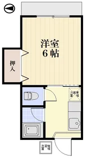 よよぎコーポ【1階】の間取り