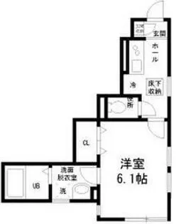 CLASSY COURT【1階】の間取り