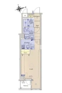 ブライズ西荻窪【4階】の間取り