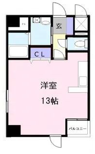 セント アビエス【5階】の間取り
