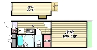 ワイズアパートメント南小栗栖【1階】の間取り