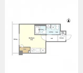 アーバンフォート住吉【2階】の間取り