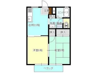 サンシャイン川口A棟【1階】の間取り