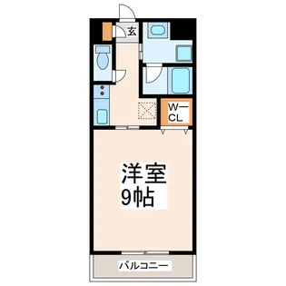 NEW ERA上南部【4階】の間取り