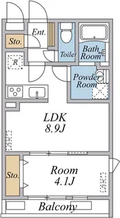 (仮称)リブリ・足立区西新井【2階】の間取り