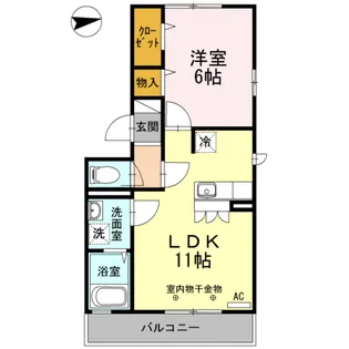 グランシャリオ【3階】の間取り