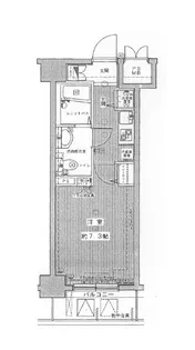 メインステージ八丁堀【3階】の間取り