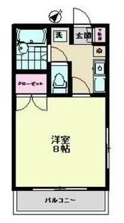 ベルコリーヌ【2階】の間取り