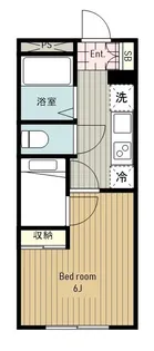 レオパレスコンパートメントII(32413)【2階】の間取り