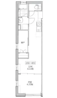 PRATIQUE西荻窪【3階】の間取り