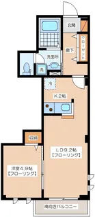 グレイスコート赤堤【3階】の間取り