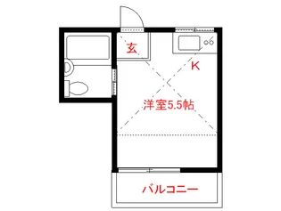 ファミリエ荻窪【2階】の間取り