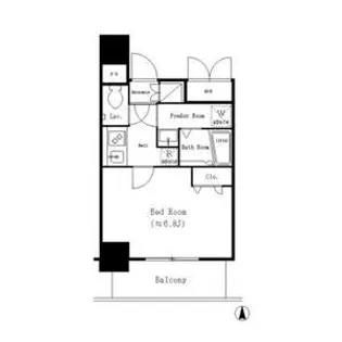 ルーエ本町【9階】の間取り